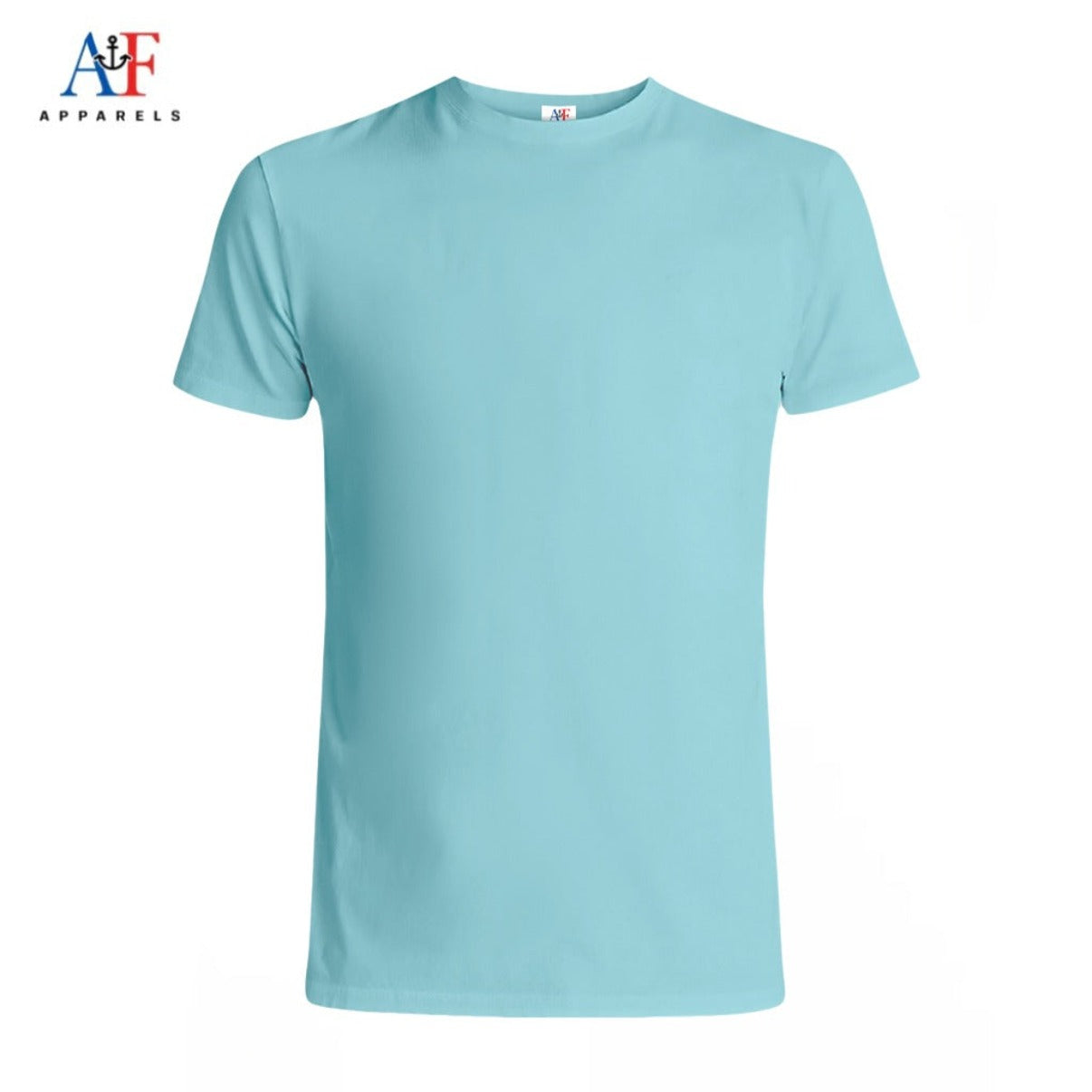 1001 Adult Value Tee 4.3 Oz - Pacific Blue Color (Most Popular Printers Tee) - AF APPARELS(USA)