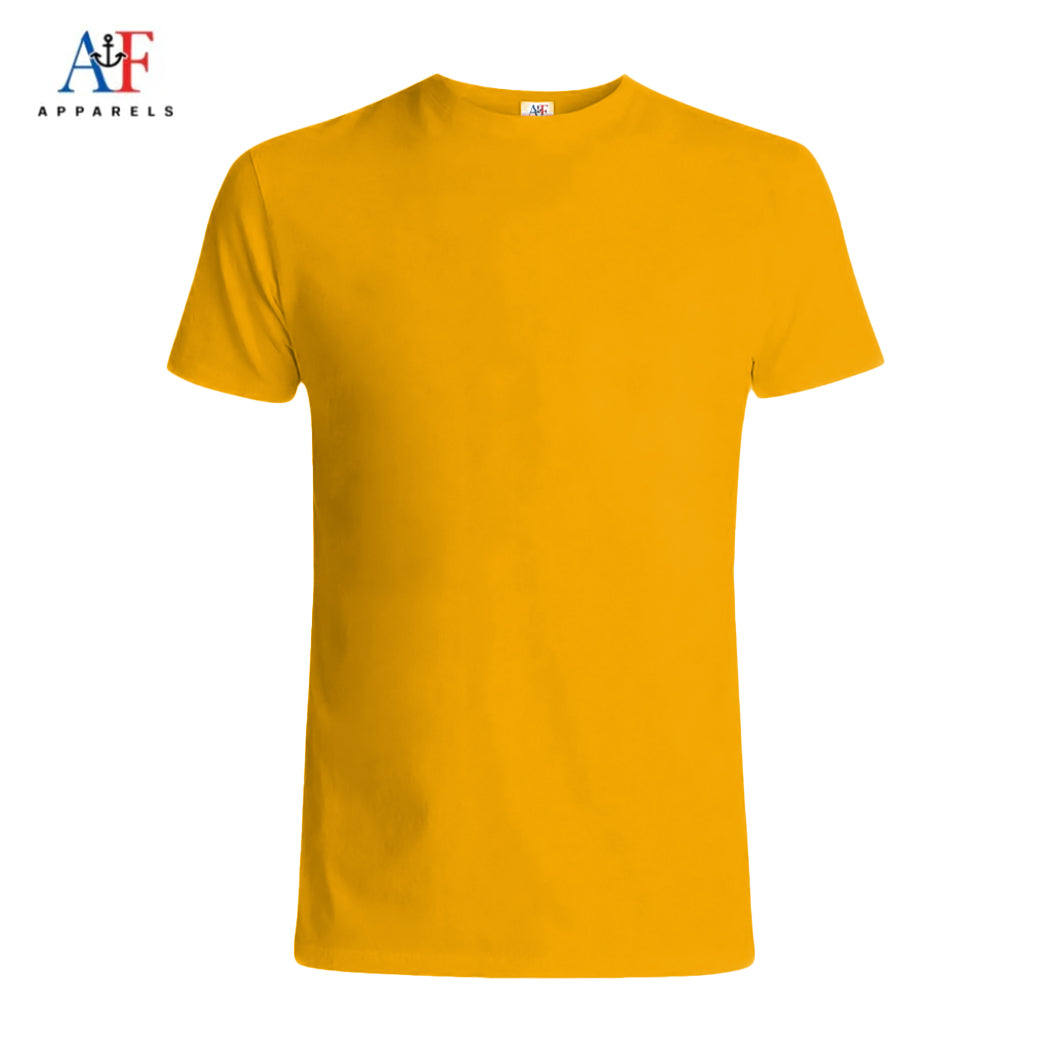 1001 Adult Value Tee 4.3 Oz -Yellow color (Most Popular Printers Tee)