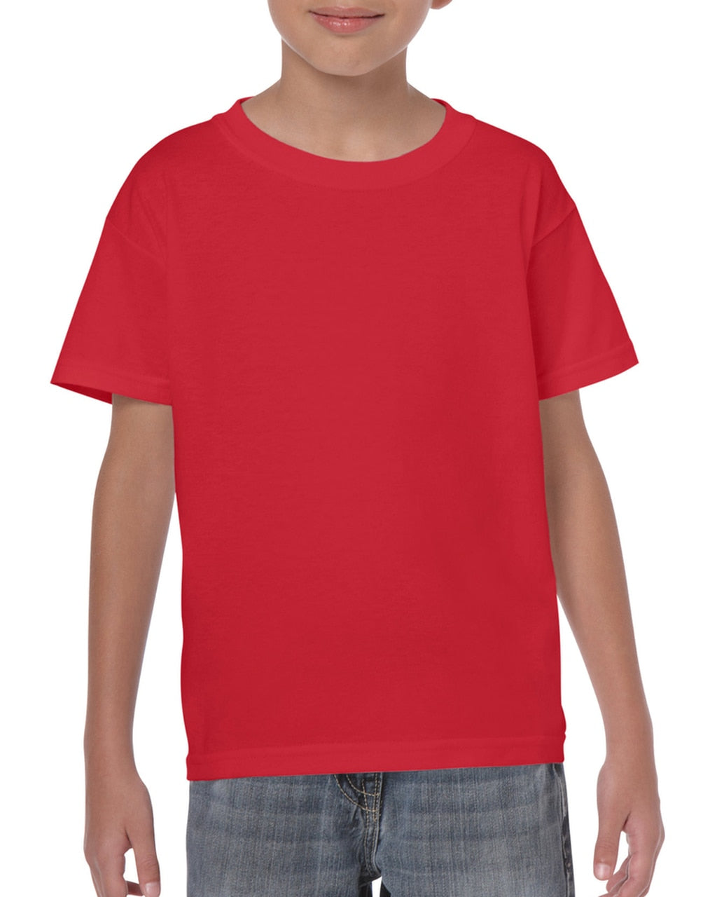1007-Youth Premium Tee - Red Color - AF APPARELS(USA)
