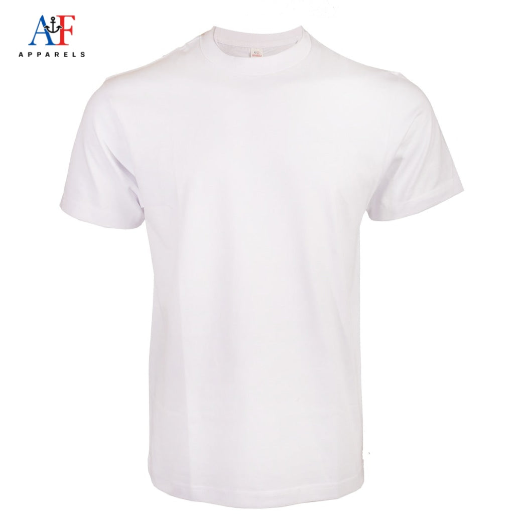 1008 Adults Heavy Weight T-Shirt - White - AF APPARELS(USA)