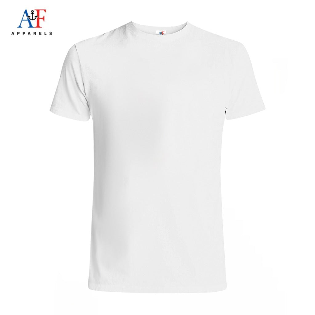 1001 Adults Value Tee 4.3 Oz - White Color ( Most Popular Printers Tee ) - AF APPARELS(USA)